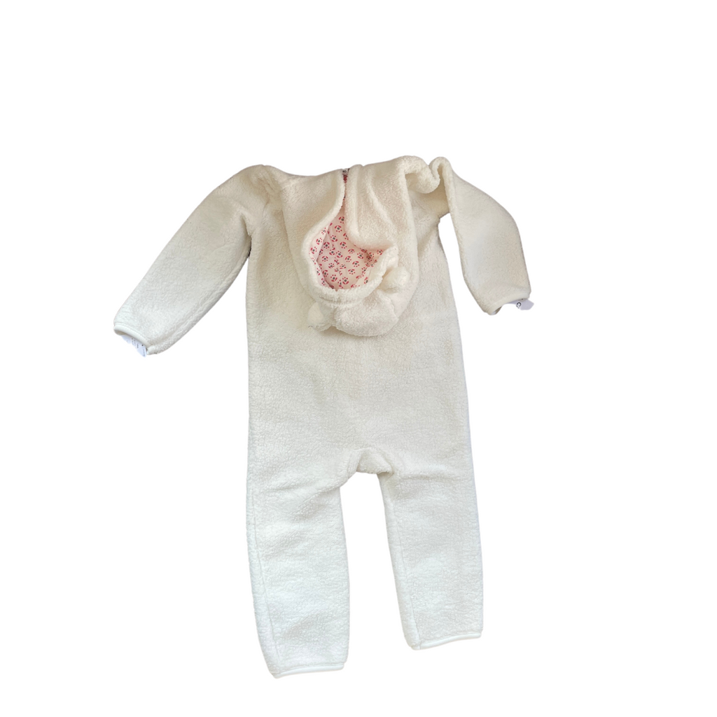 Carter's White Fleece Romper (6 months) | Brand New |