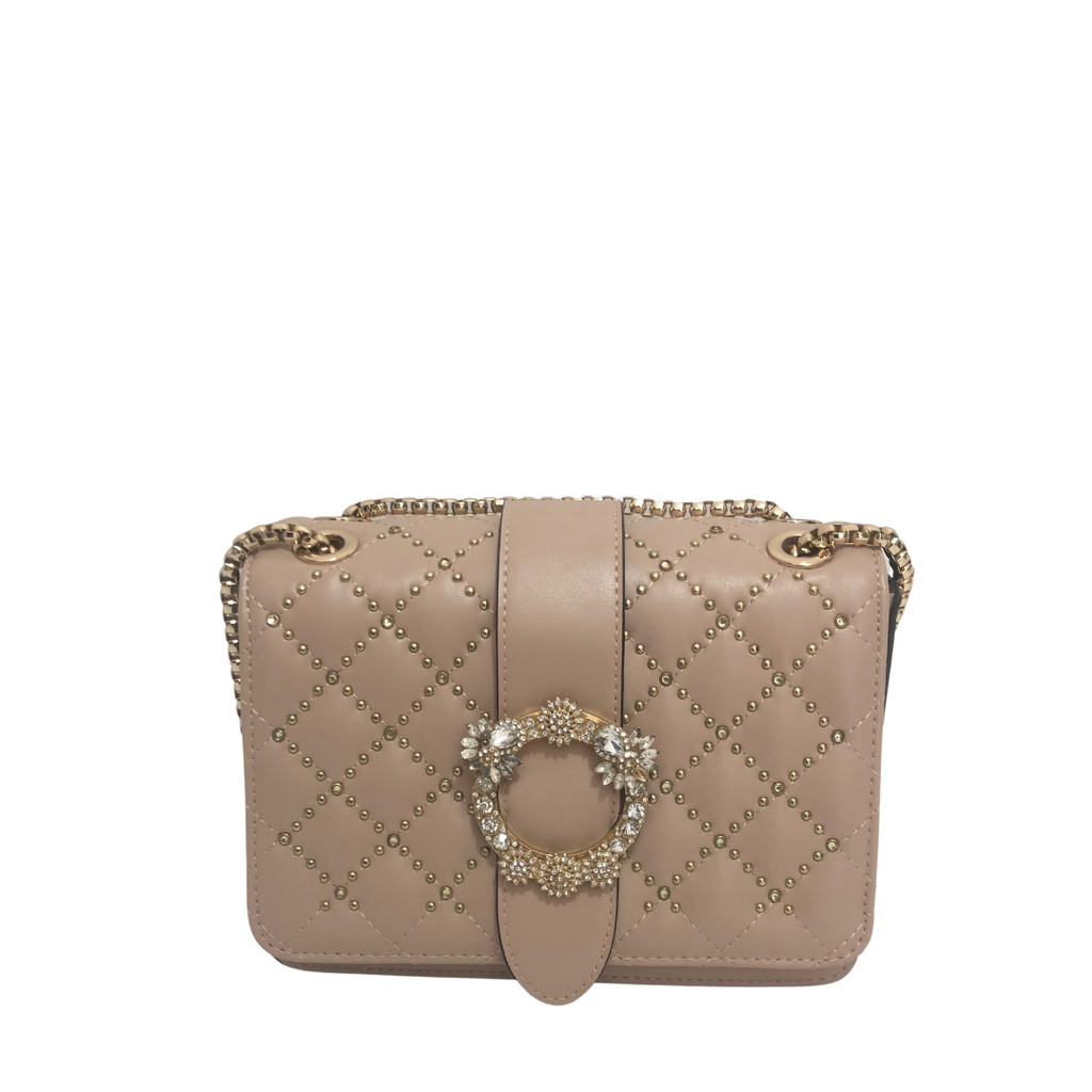 DUNE Light Pink Rhinestone Shoulder Bag | Gently Used |