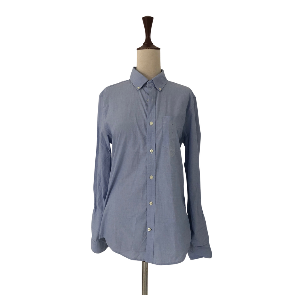 Gap Light Blue Cotton Collared Shirt | Brand New |