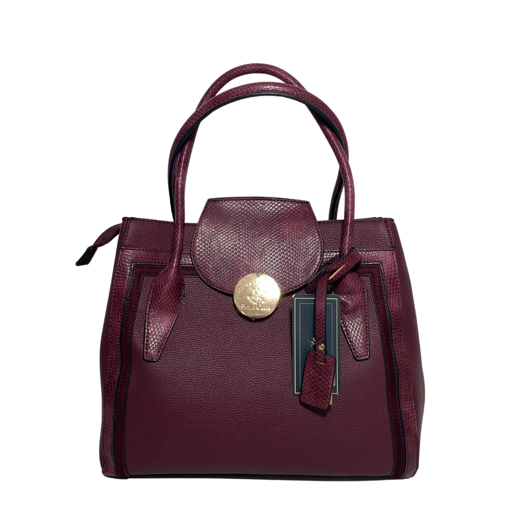 Beverly Hills Polo Club Purple Tote | Brand New |