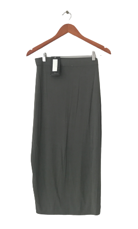 Pretty Little Thing Khaki Midi Skirt | Brand New |