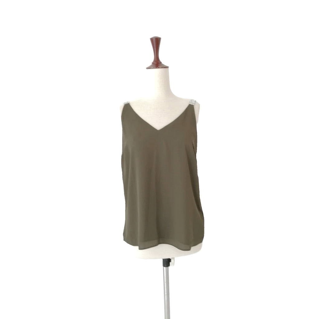 Dorothy Perkins Olive Green Blouse 