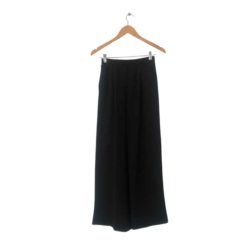 Bershka Black Wide Leg Pants | Gently Used |