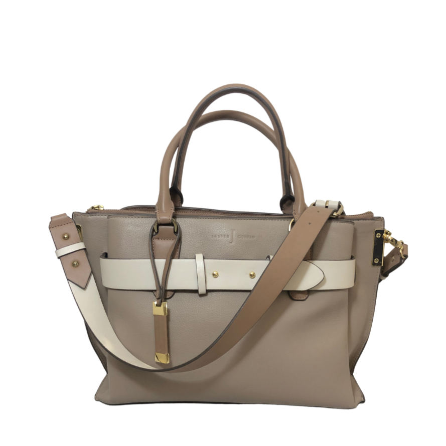 Jasper Conran Greige Large Satchel | Gently Used |