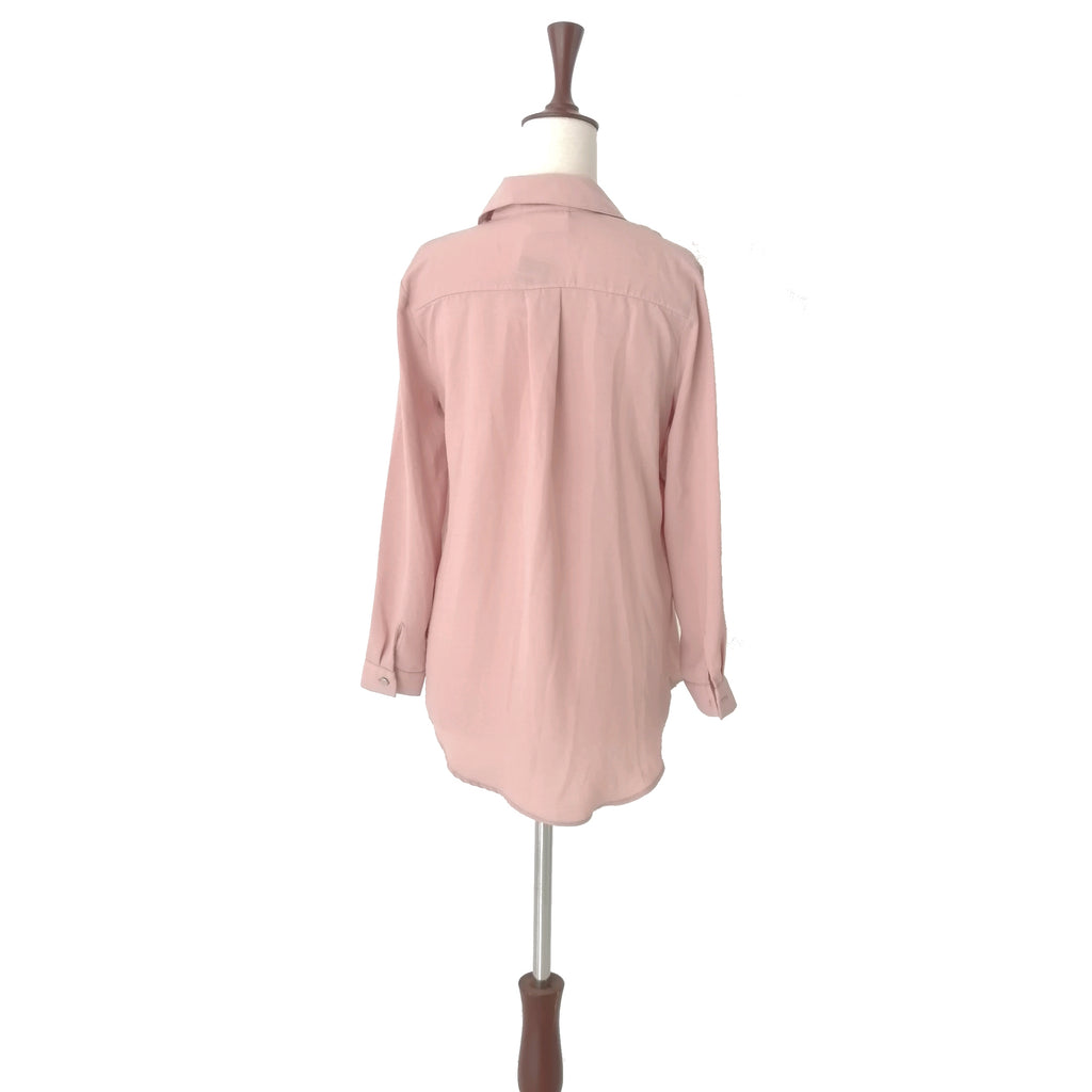 Wallis Blush Pink Collared Shirt