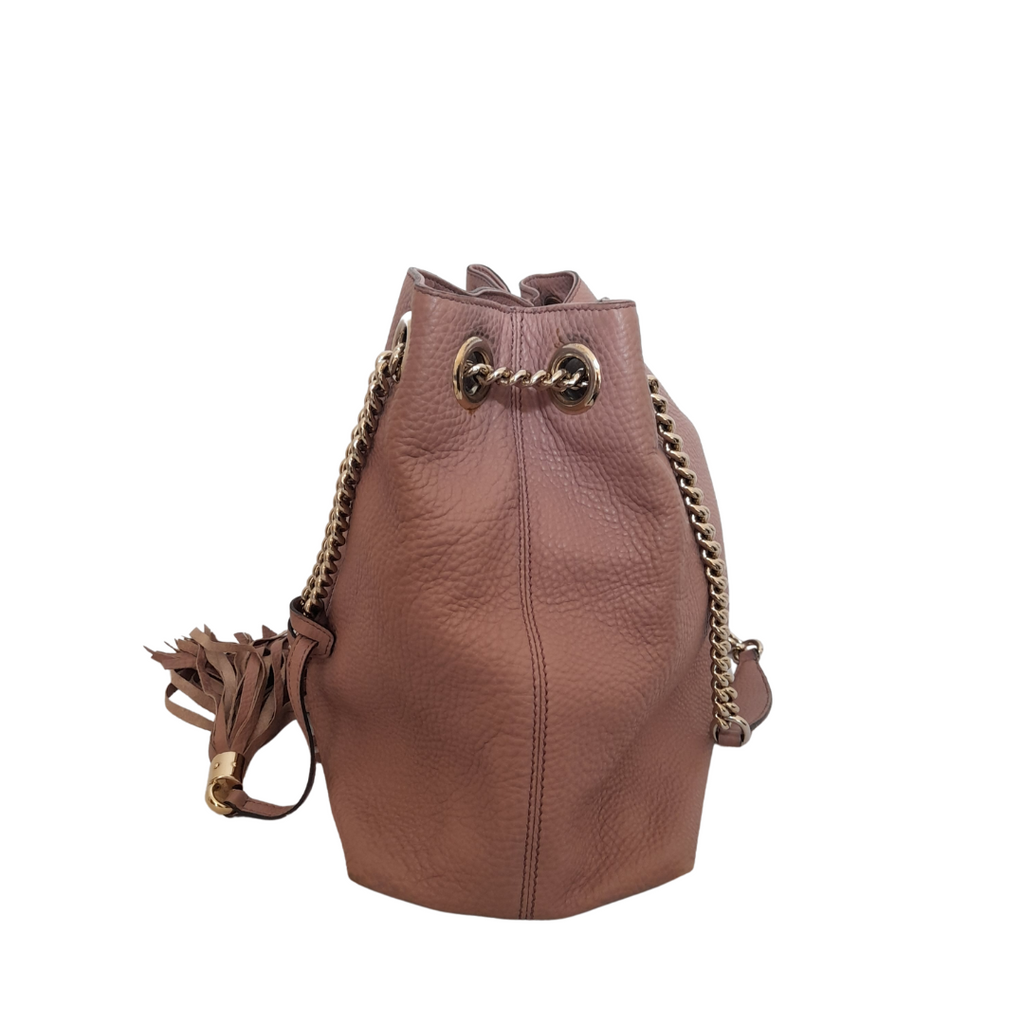 Gucci Dusty Pink Soho Shoulder Bag | Pre Loved |