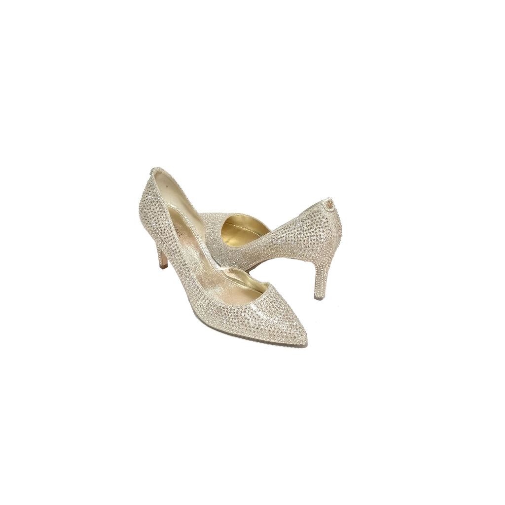 Michael Kors Rhinestone Pointed Pumps
