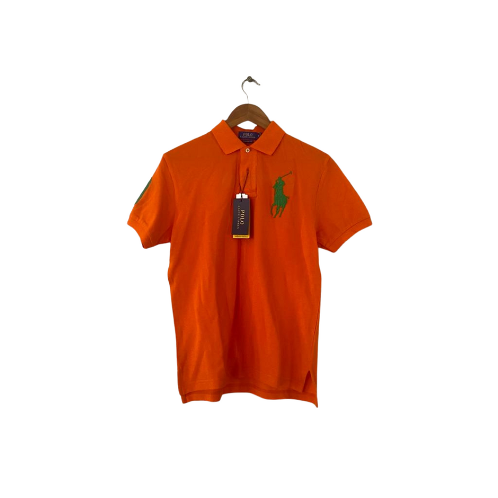 Ralph Lauren Orange Polo Men's Shirt | Brand New |