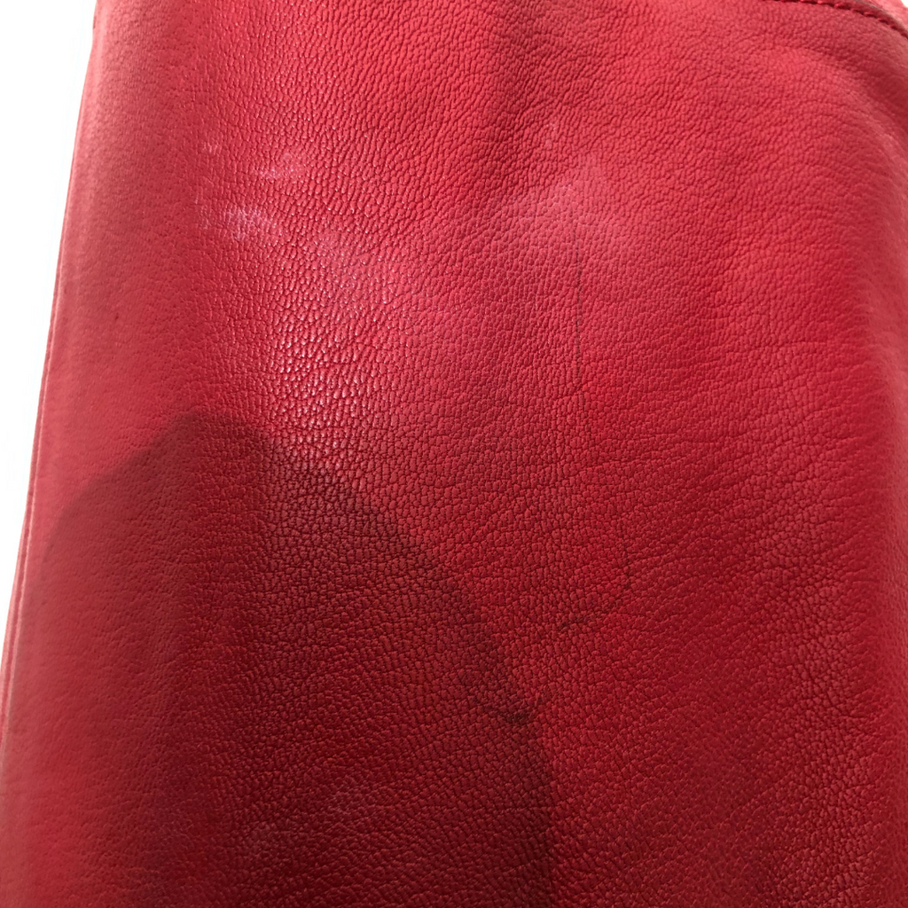 Michael Kors Red Leather Shoulder Bag | Pre Loved |