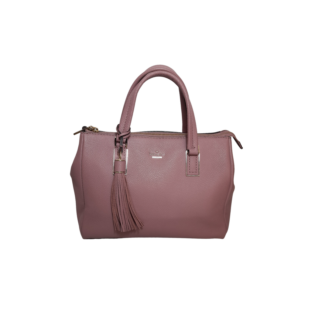Kate Spade 'Naomi' Dusty Pink Leather Satchel | Gently Used |