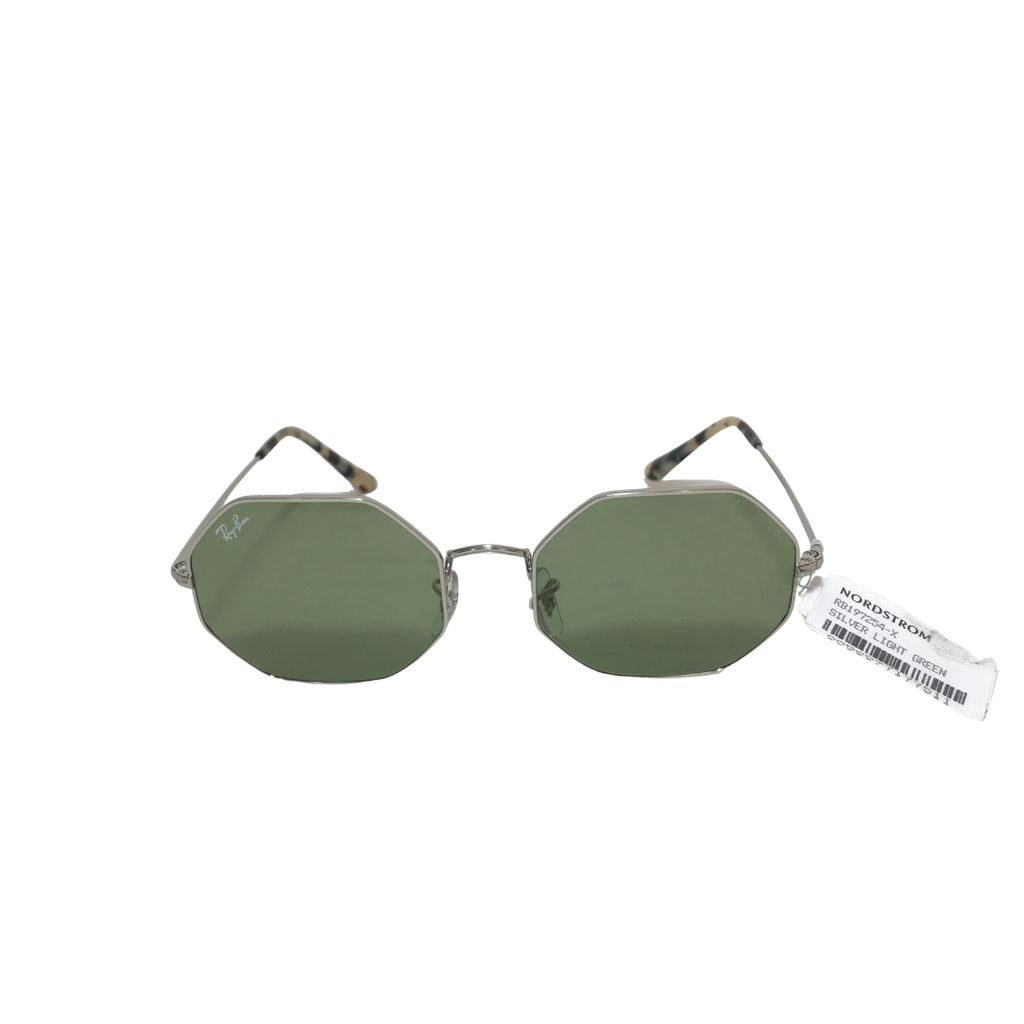 Ray-Ban Silver Geometric Sunglasses | Brand New |