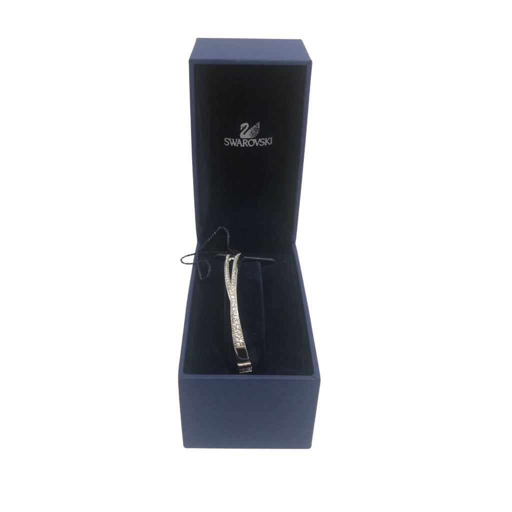 Swarovski Silver Crystal 1800050 Bangle | Brand New |