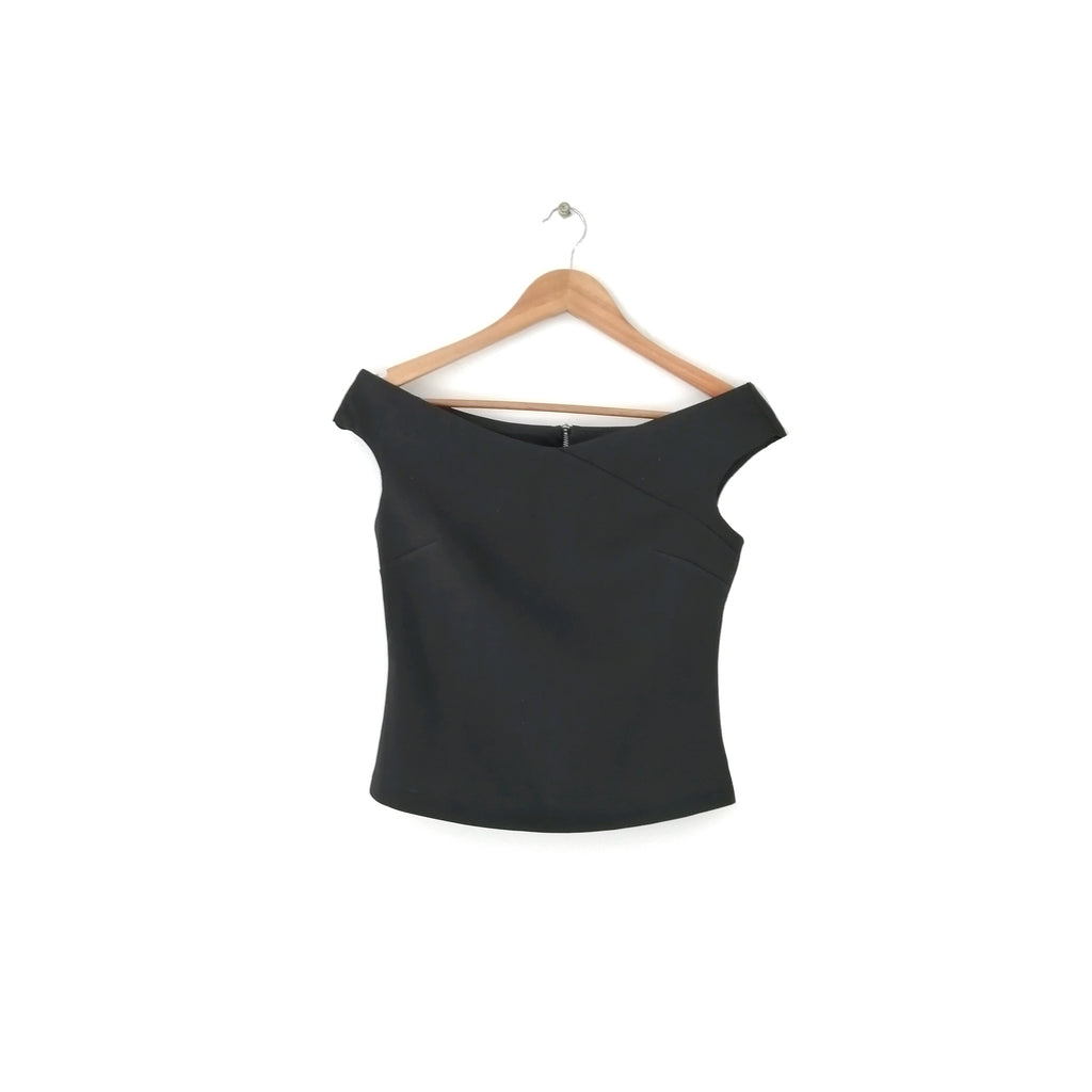 Dorothy Perkins Black Off-Shoulder Top