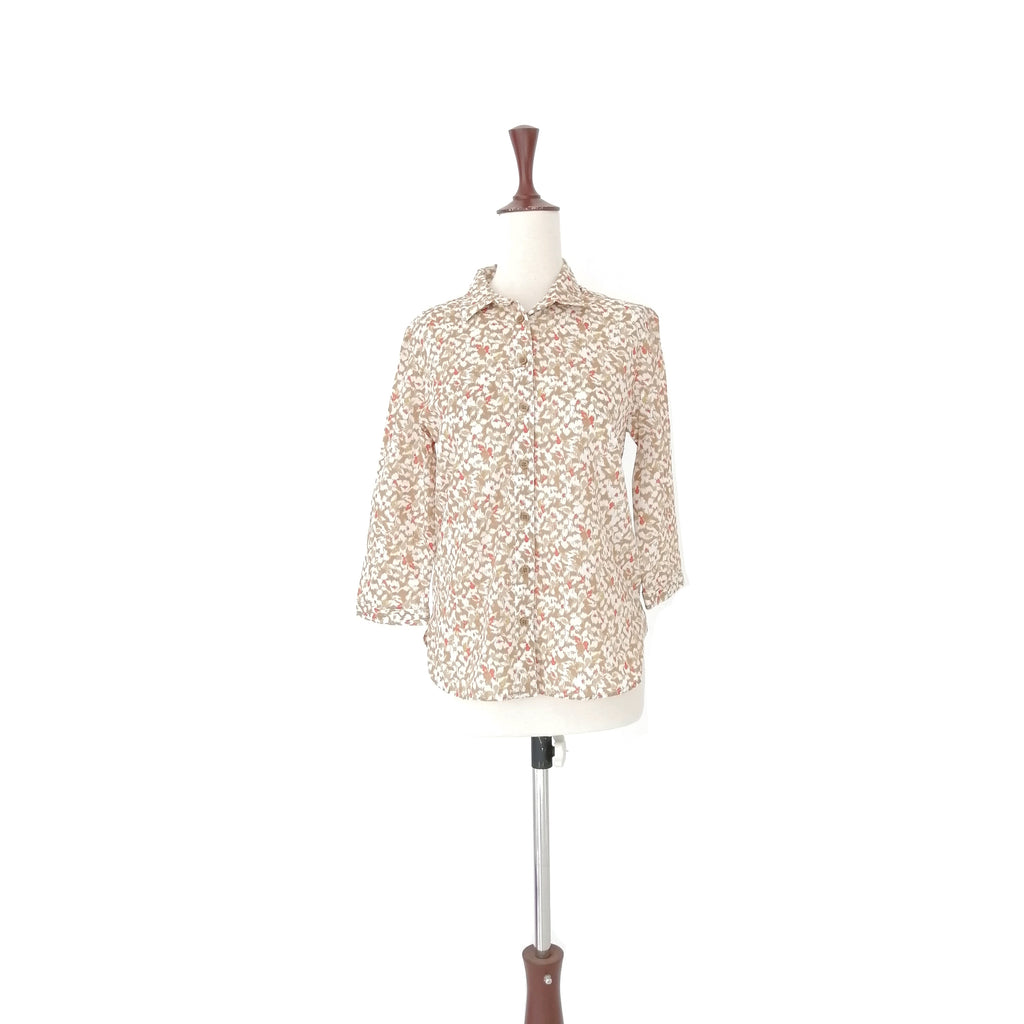 Marks & Spencer Leopard Print Cotton shirt