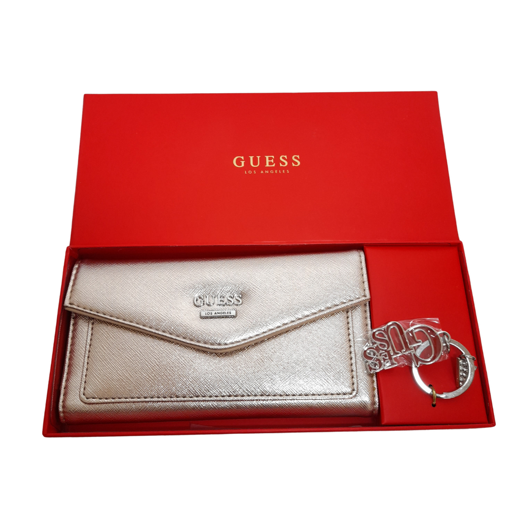 Guess Wallet & Keychain Gift Box | Brand New |