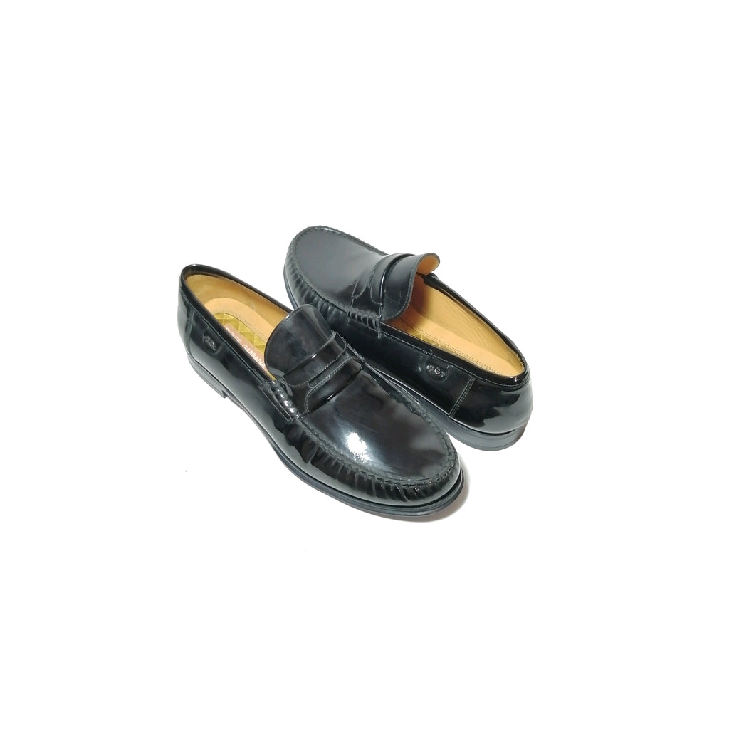 Dolce & Gabbana Men's Black Patent Leather Loafers