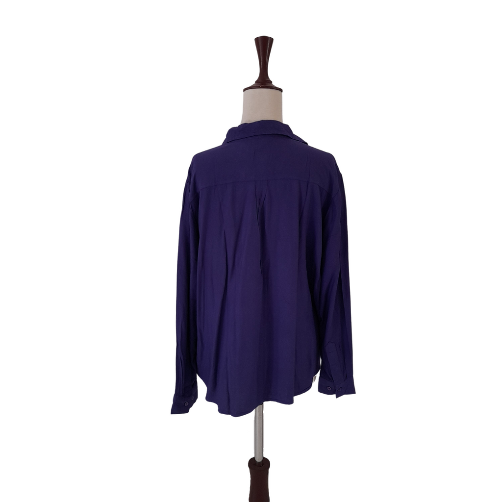 Blair Purple Soft Collared Shirt | Pre Loved |