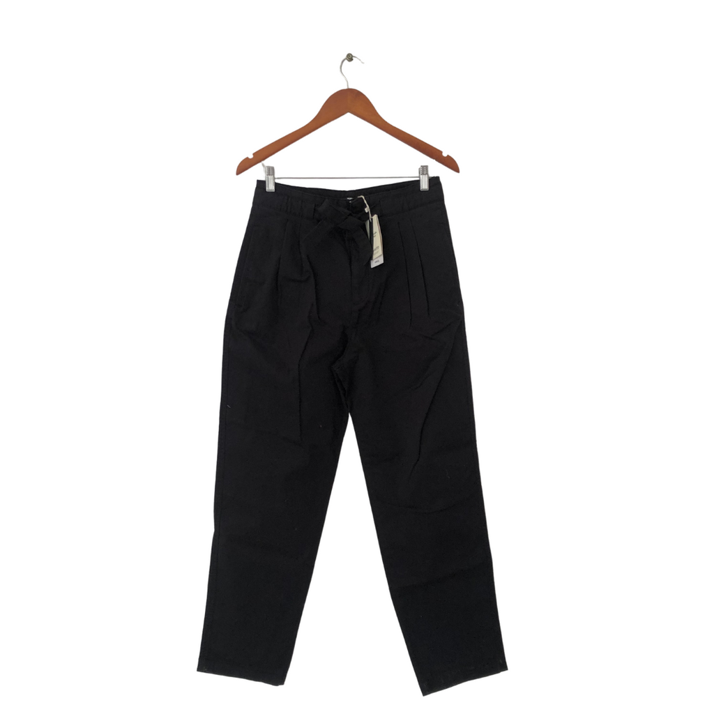 Mango Black Slouchy High-waisted Jeans | Brand New |