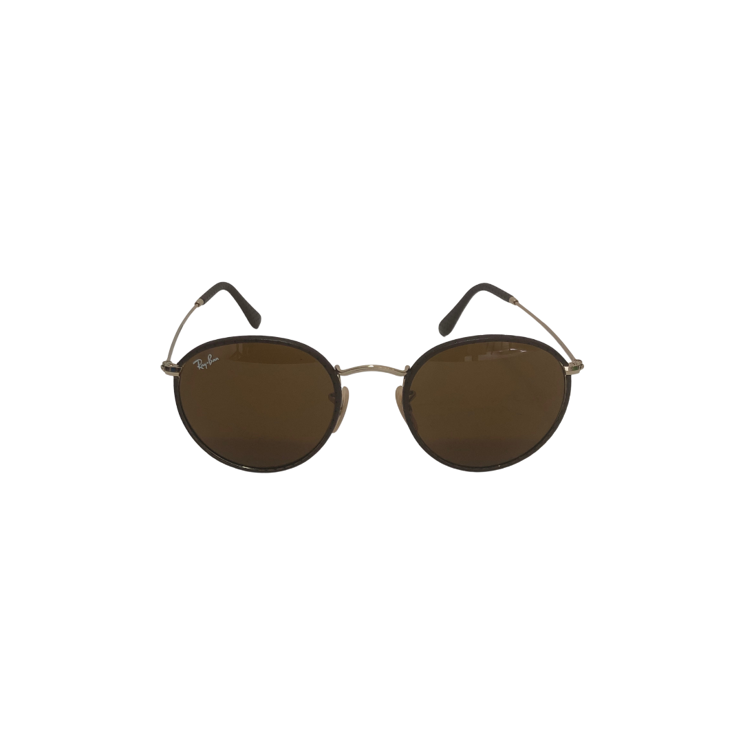 Ray ban Brown RB3475 Round Sunglasses Gently Used Secret Stash