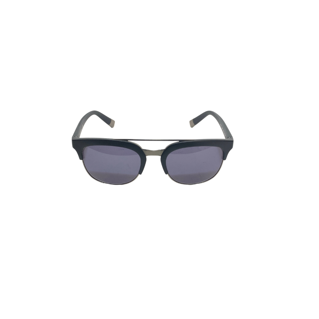 Dolce & Gabbana Unisex DG6103 Black & Silver Sunglasses | Like New |