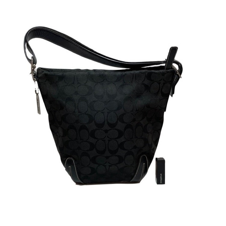 Coach Black Logo Tote Bag | Gently Used |