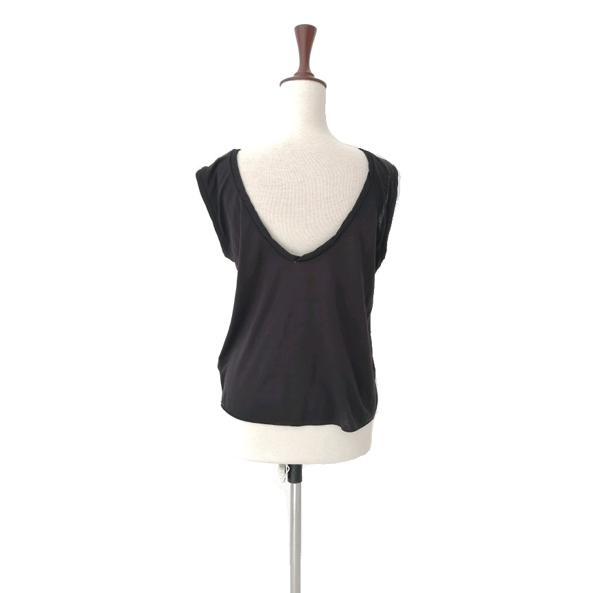 ZARA Black Sleeveless Blouse | Brand New |