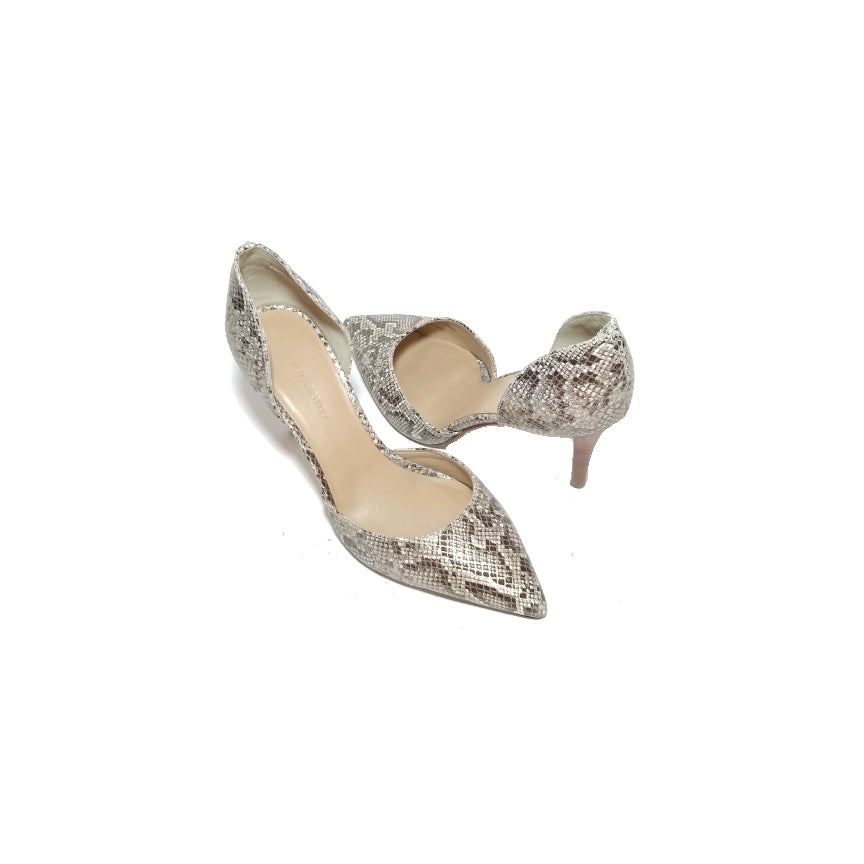 Banana Republic Snakeskin Pointed Pumps