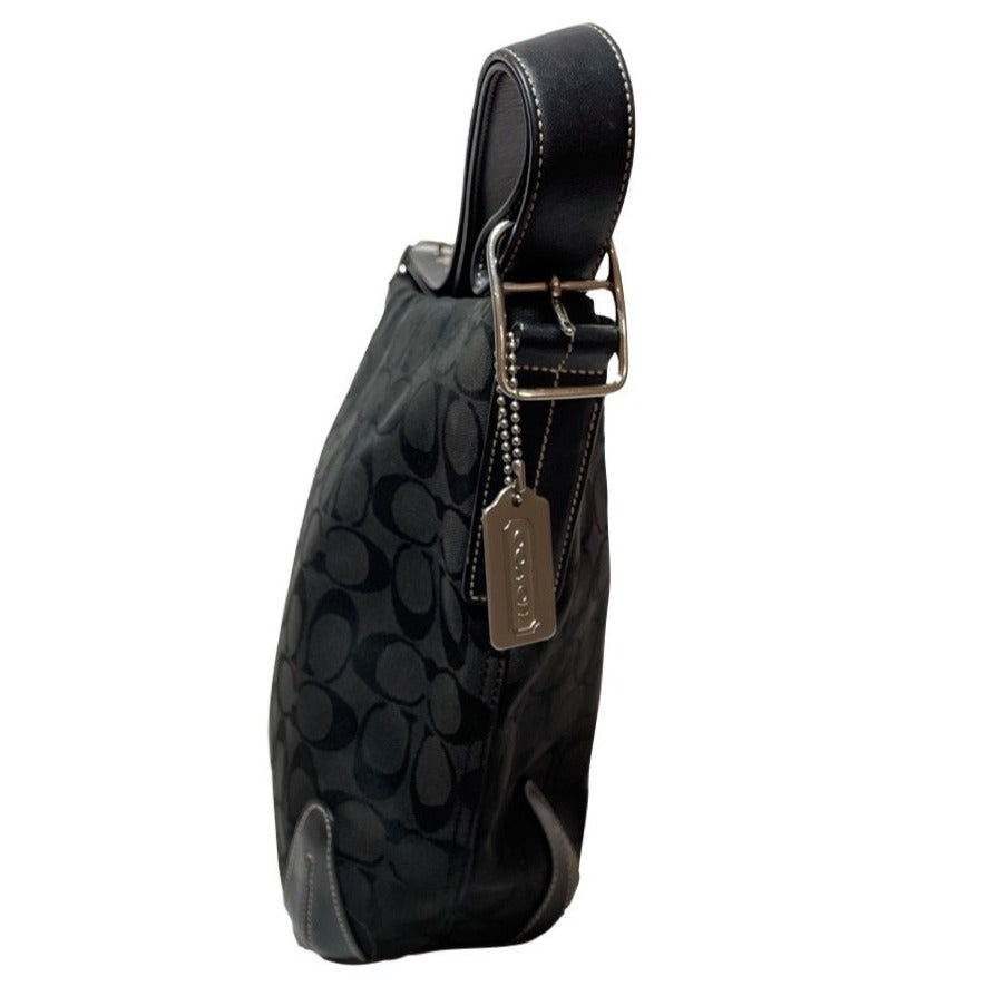 Coach Black Logo Tote Bag | Gently Used |