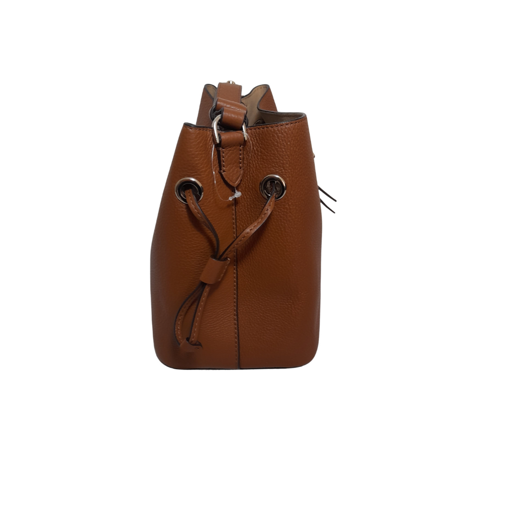 Kate Spade Brown Leather 'Marti' Large Bucket Bag | Like New |