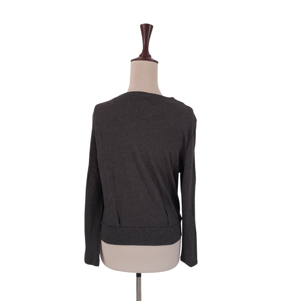 ONLY Grey Front-knot Knit Top | Gently Used |
