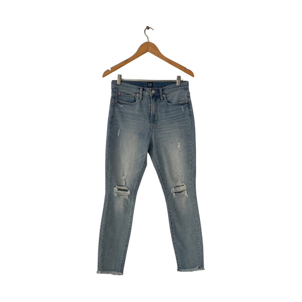 Gap Light Wash Distressed Jeans | Brand New |