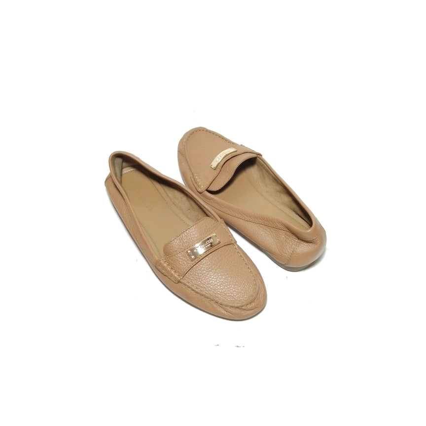 Coach Tan Leather Loafers