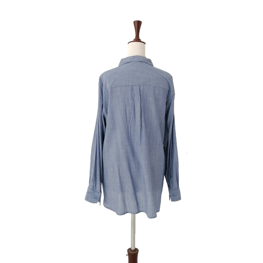 Gap Blue Cotton Shirt | Brand New |