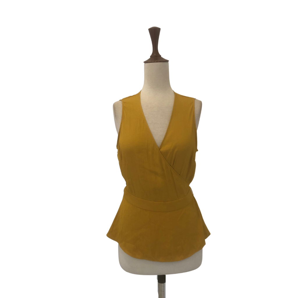Banana Republic Yellow Sleeveless Summer Short Jacket | Brand New |
