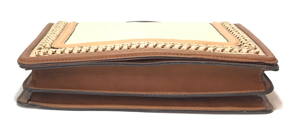ALDO Beige, Tan & Cream Chain Shoulder Bag | Gently Used |