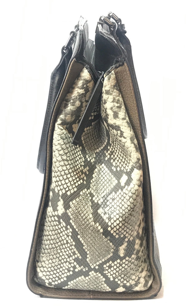 ALDO Snakeskin Large Shoulder Bag | Genty Used |