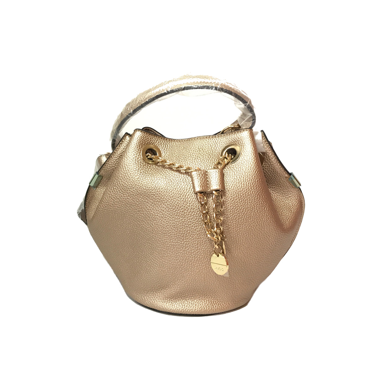 Gold best sale bucket bag