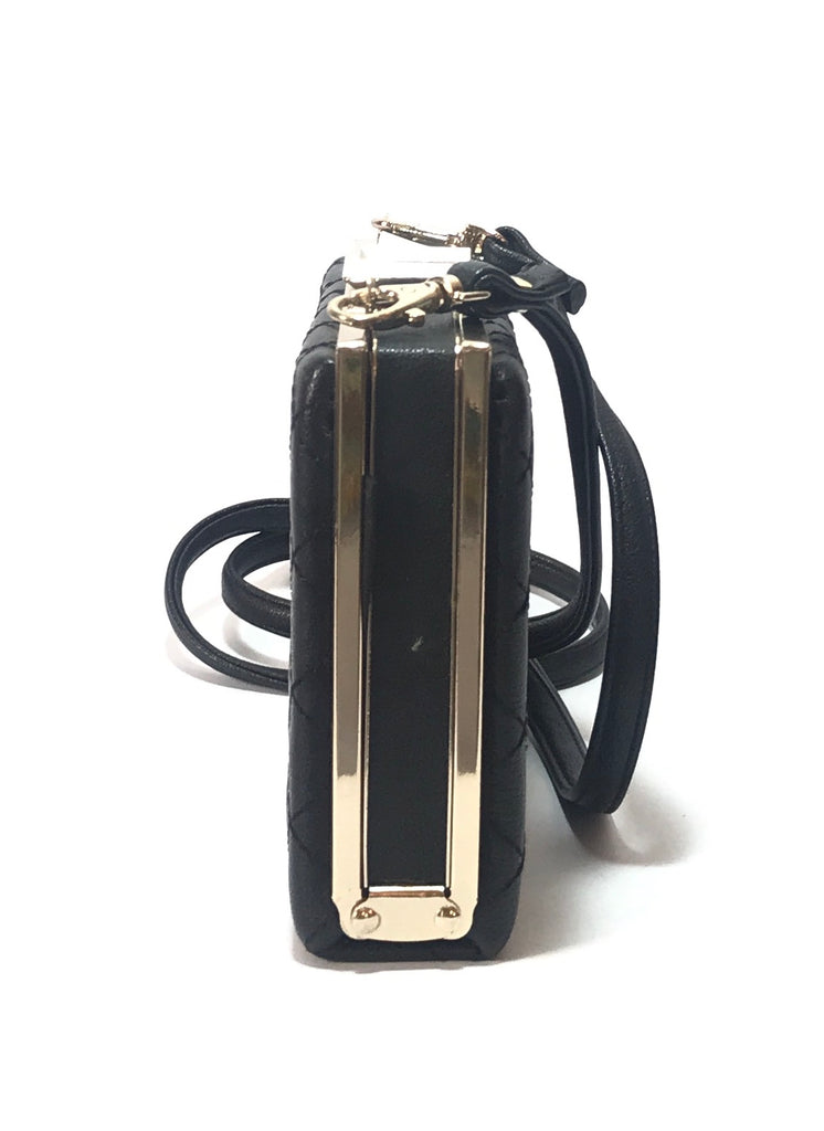 ALDO Black Quilted Box Bag | Gently Used | - Secret Stash