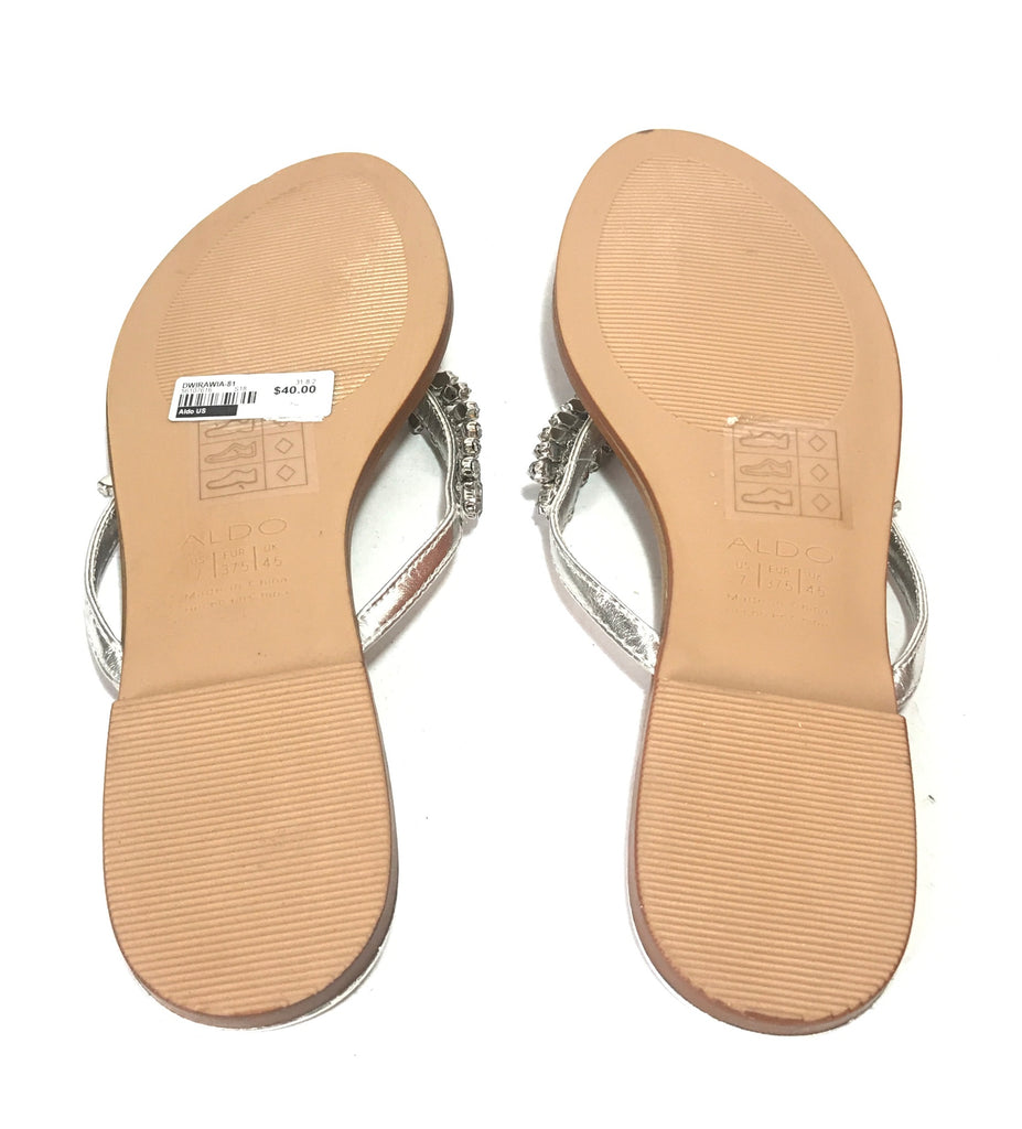 Aldo 'Dwirawia' Rhinestone Thong Sandals | Brand New | - Secret Stash