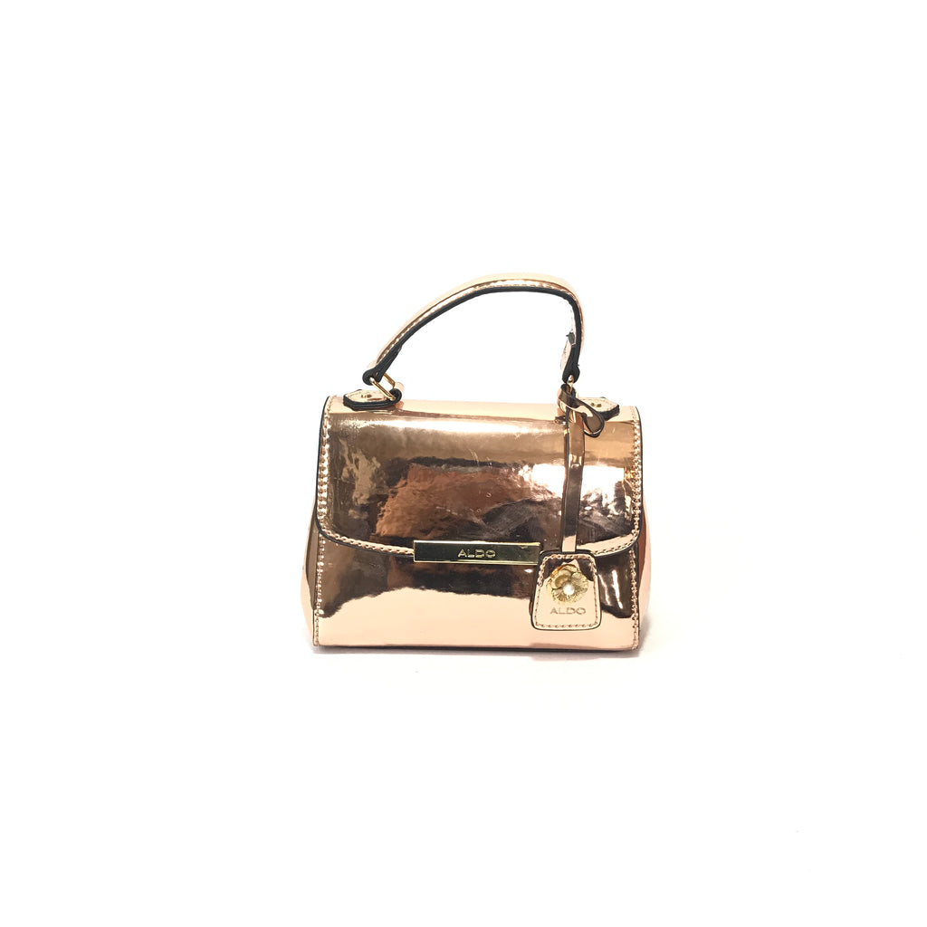 ALDO Rose Gold Mini Handbag | Like New |