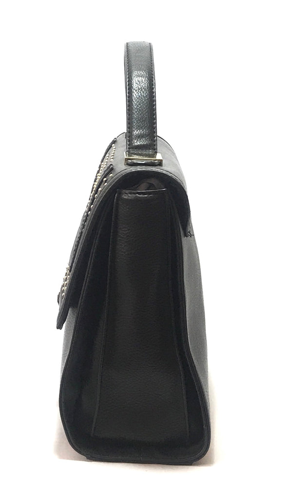ALDO Black Micro-stud Tote Bag | Gently Used | - Secret Stash