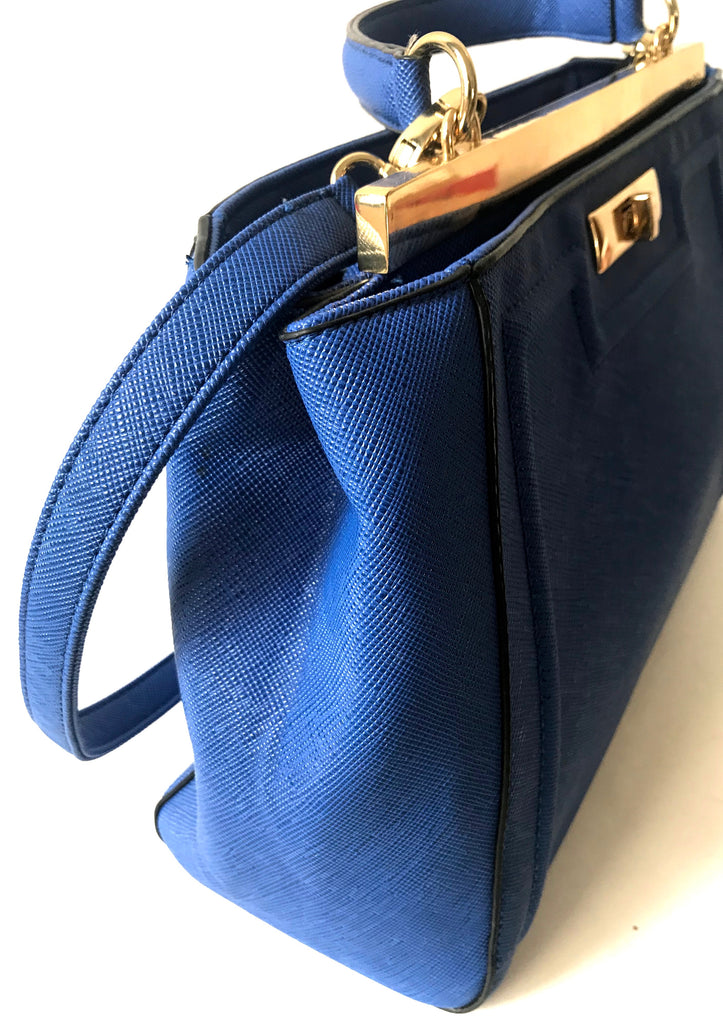 Aldo Shoes Cobalt Blue Handbag | Gently Used | - Secret Stash
