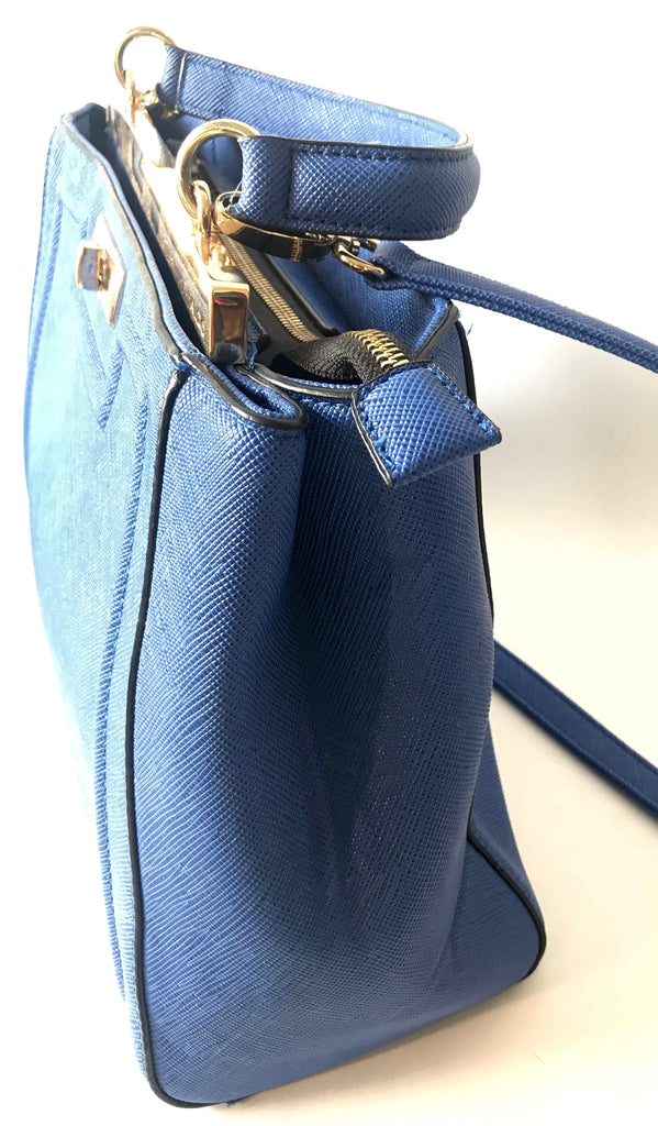 Aldo Shoes Cobalt Blue Handbag | Gently Used | - Secret Stash