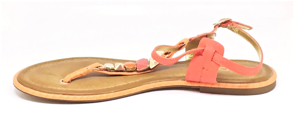 ALDO Multi Color Stone Thong Sandals | Like New | - Secret Stash