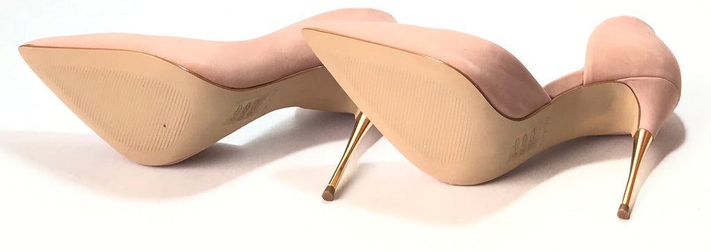 ALDO MCCARR Nude Pink Suede Heels | Brand New | - Secret Stash