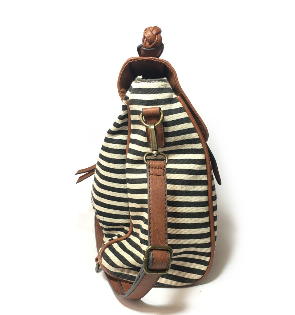 ALDO Aztec Print Canvas Satchel | Gently Used | - Secret Stash