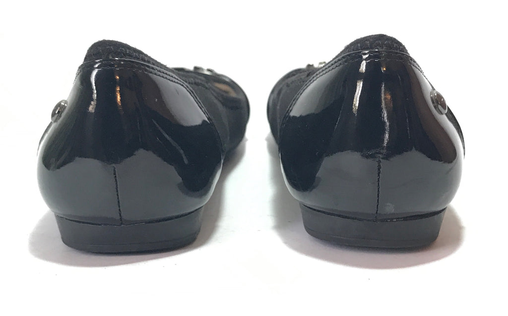 Anne Klein Black Patent 'Adette' Ballet Flats | Gently Used |
