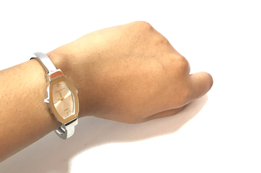 Anne Klein AK2553 Stainless Steel Silver Bracelet Watch | Brand New | - Secret Stash
