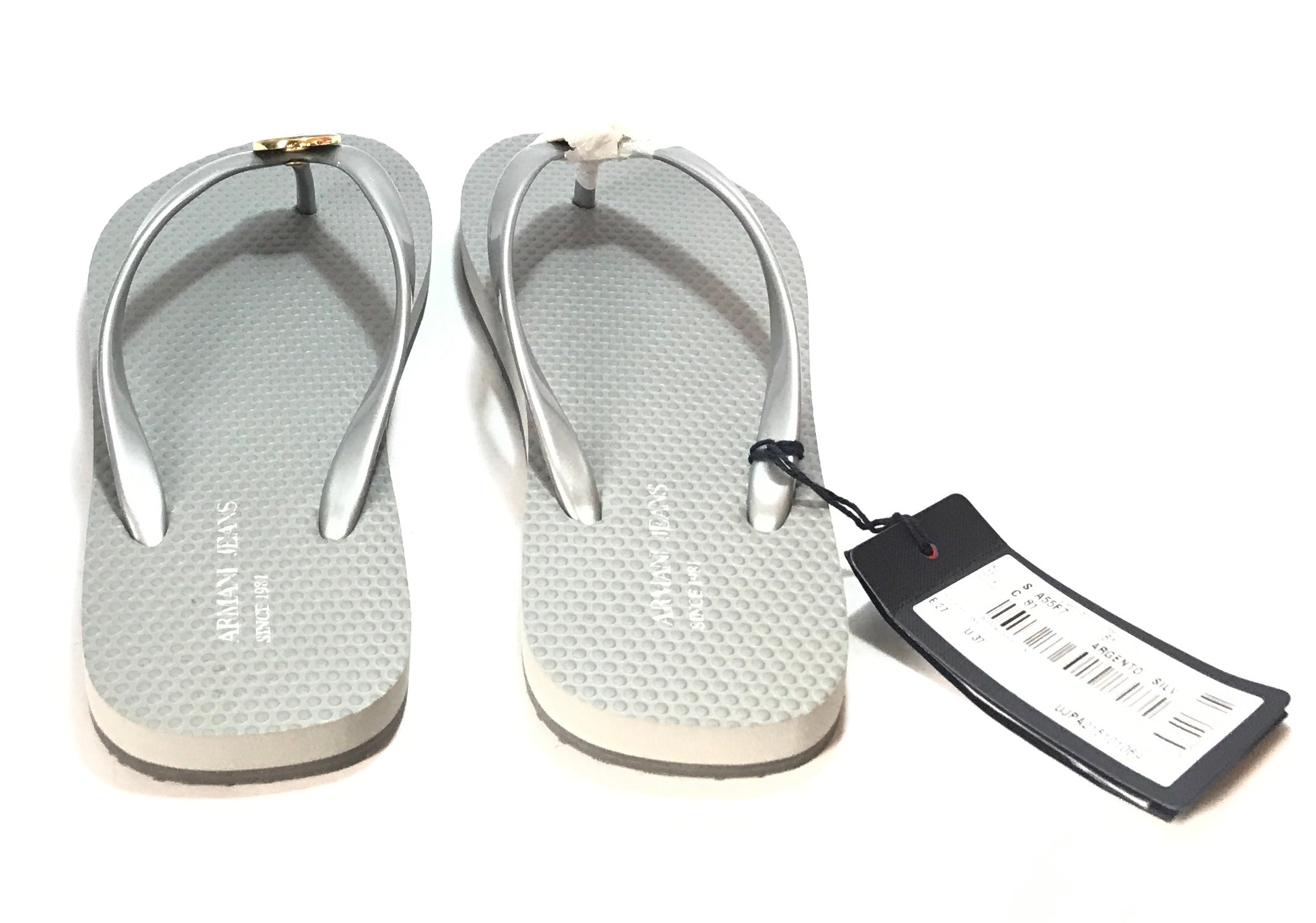 Armani jeans flip flops discount