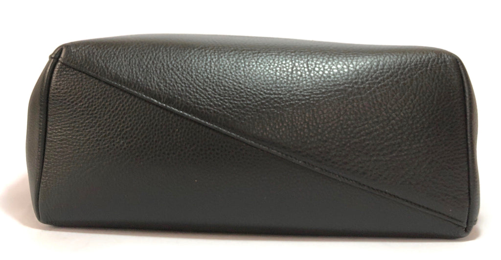 Bally Black Pebbled Leather Tote | Pre Loved | - Secret Stash